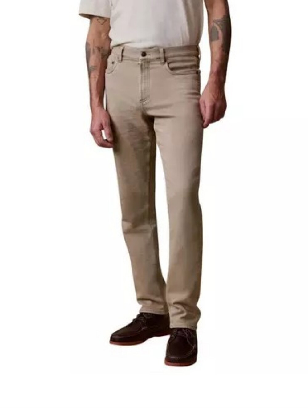 Faherty Men's Stretch Terry Slim Straight Pants